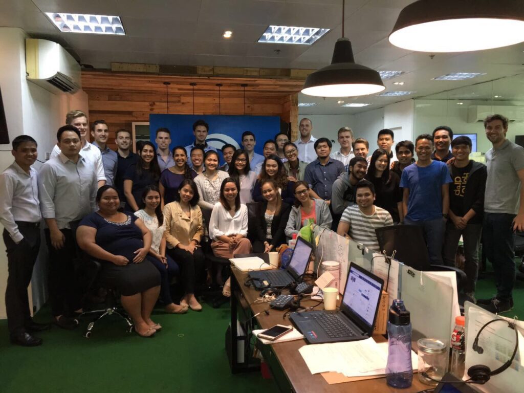 The staff of First Circle, plus Accion Venture Lab’s Tahira Dosani and Srishti Kedia