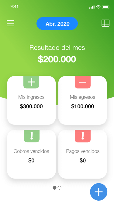 Organizame's financial app for microentrepreneurs