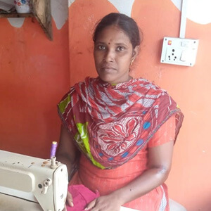 Kasthuri, a client of Dvara in India