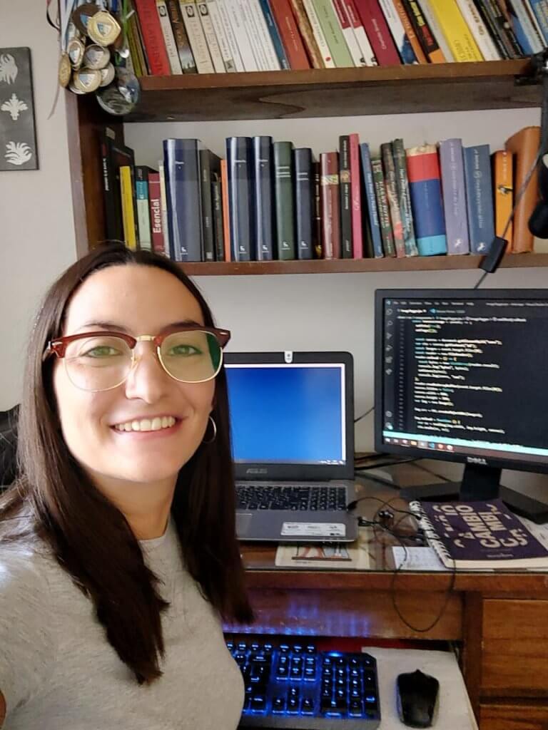 Julieta, a coding student at Henry