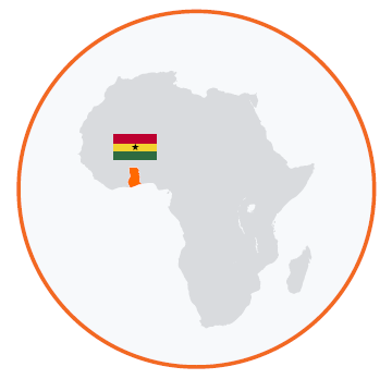 ghana map