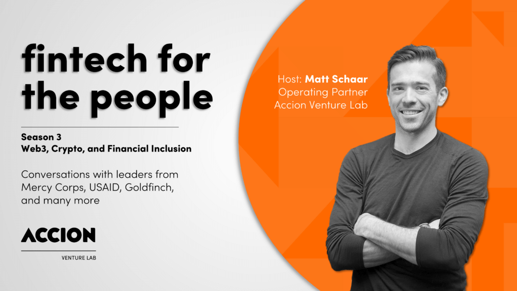 Fintech for the People Season 3 poster with Matt's headshot