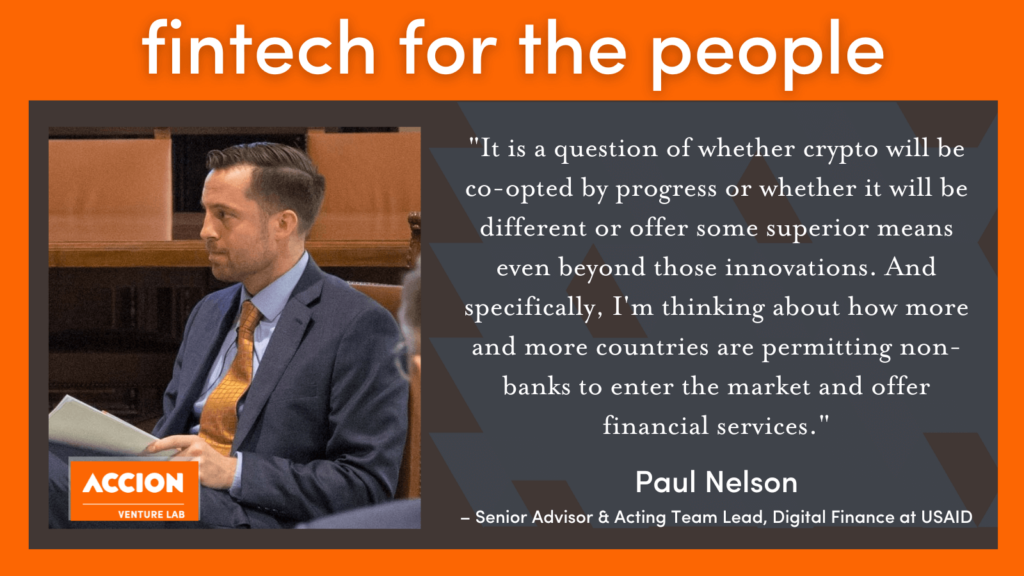 Fintech for the People podcast-Nelson-Quotecard