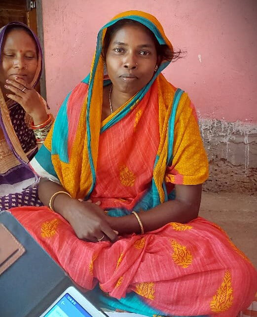 Sanjukta, an entrepreneur in Odisha, India