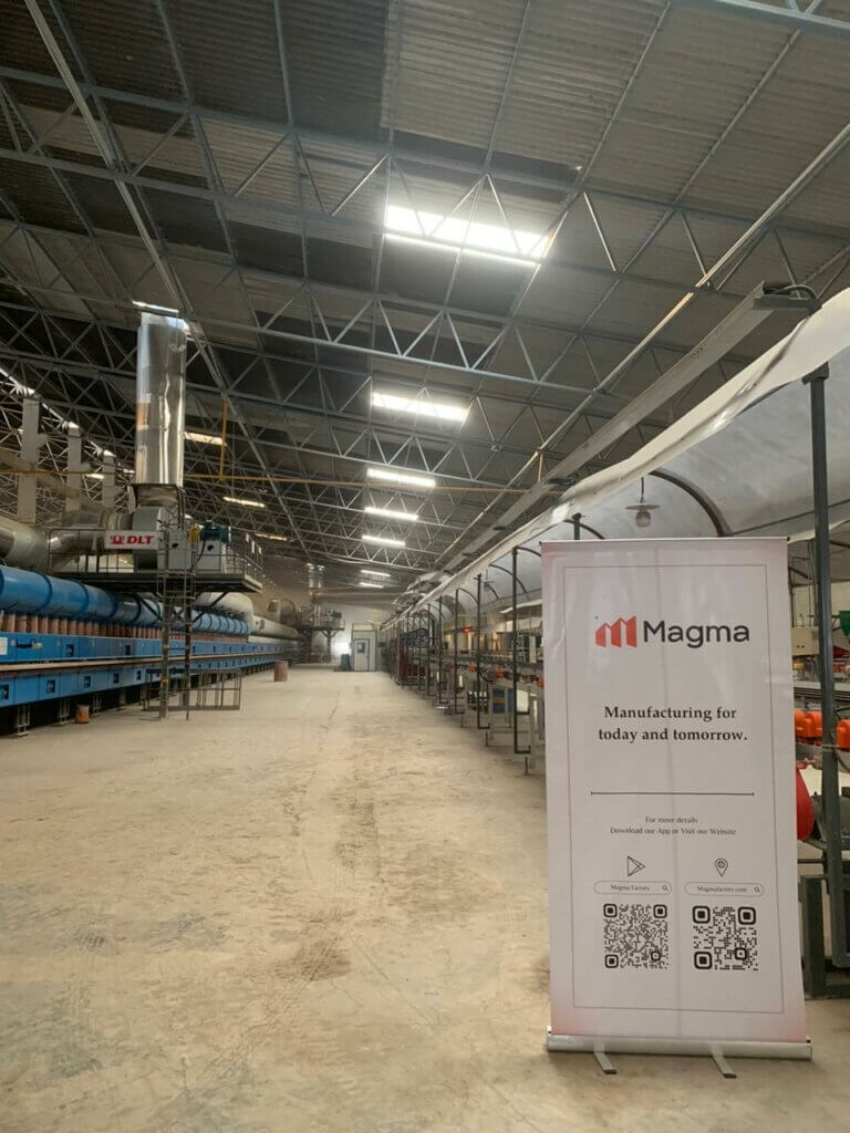 A Magma client factory in India