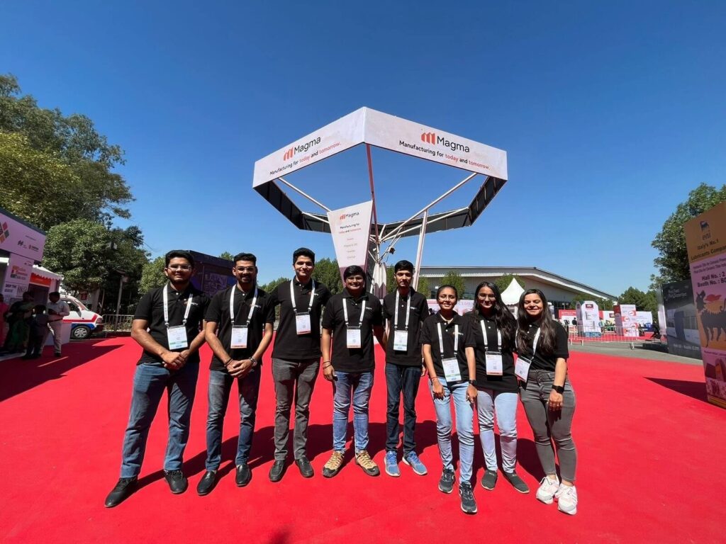 The Magma team in India