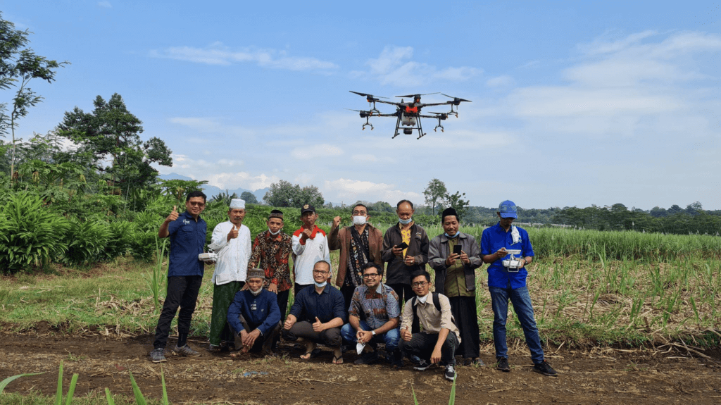 Semaai team at a drone demo