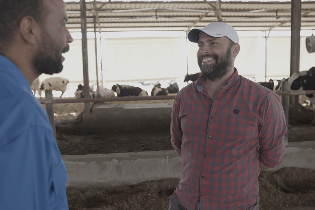 Hany, farm manager at Dina Farms in Egypt