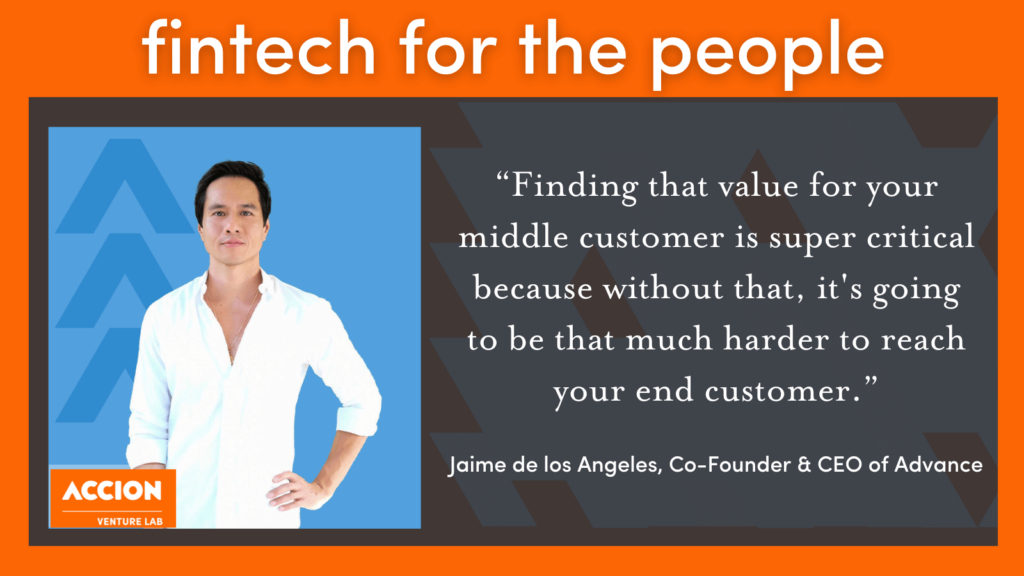 Quotecard with a headshot for Season 6 of Fintech for the People podcast