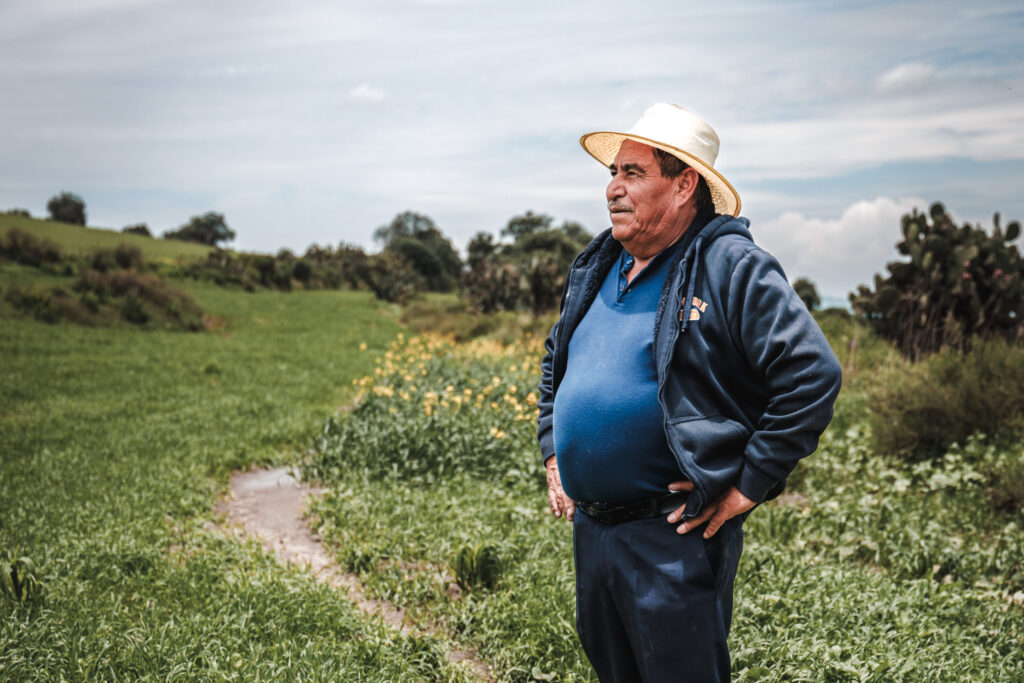 Jésus, farmer in Mexico and customer of Verqor