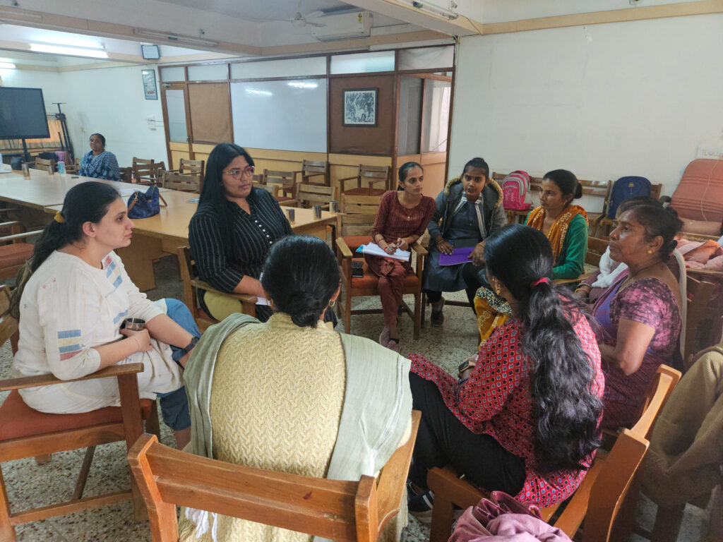 women entrepreneurs participate in focus group