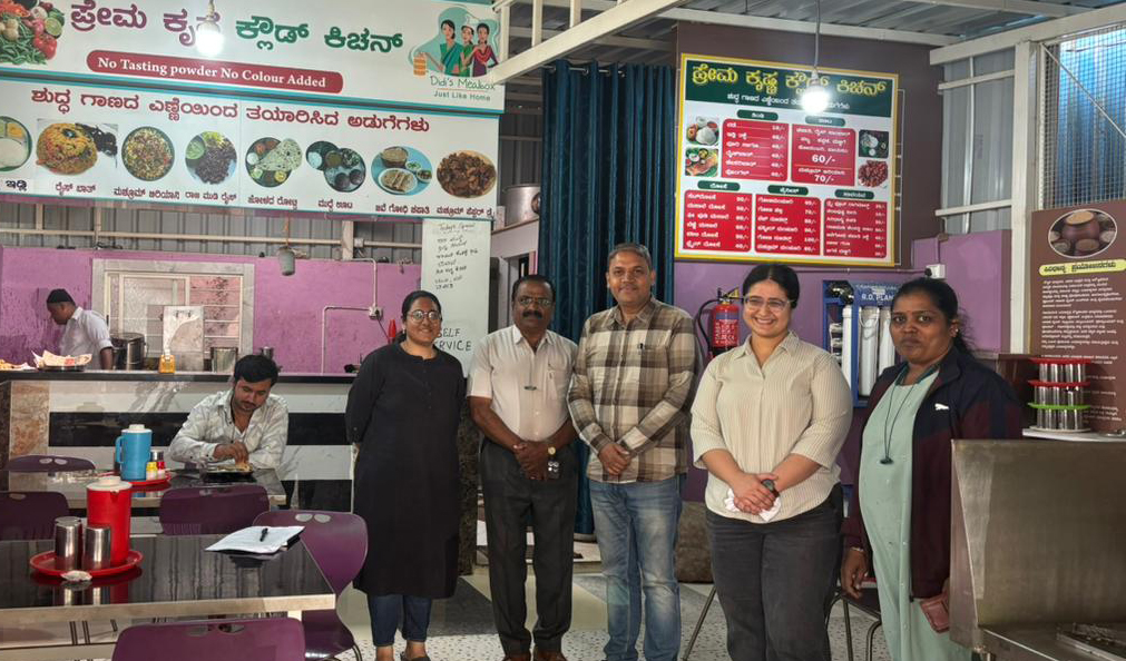 Accion Advisory team visits women entrepreneurs in Bengaluru