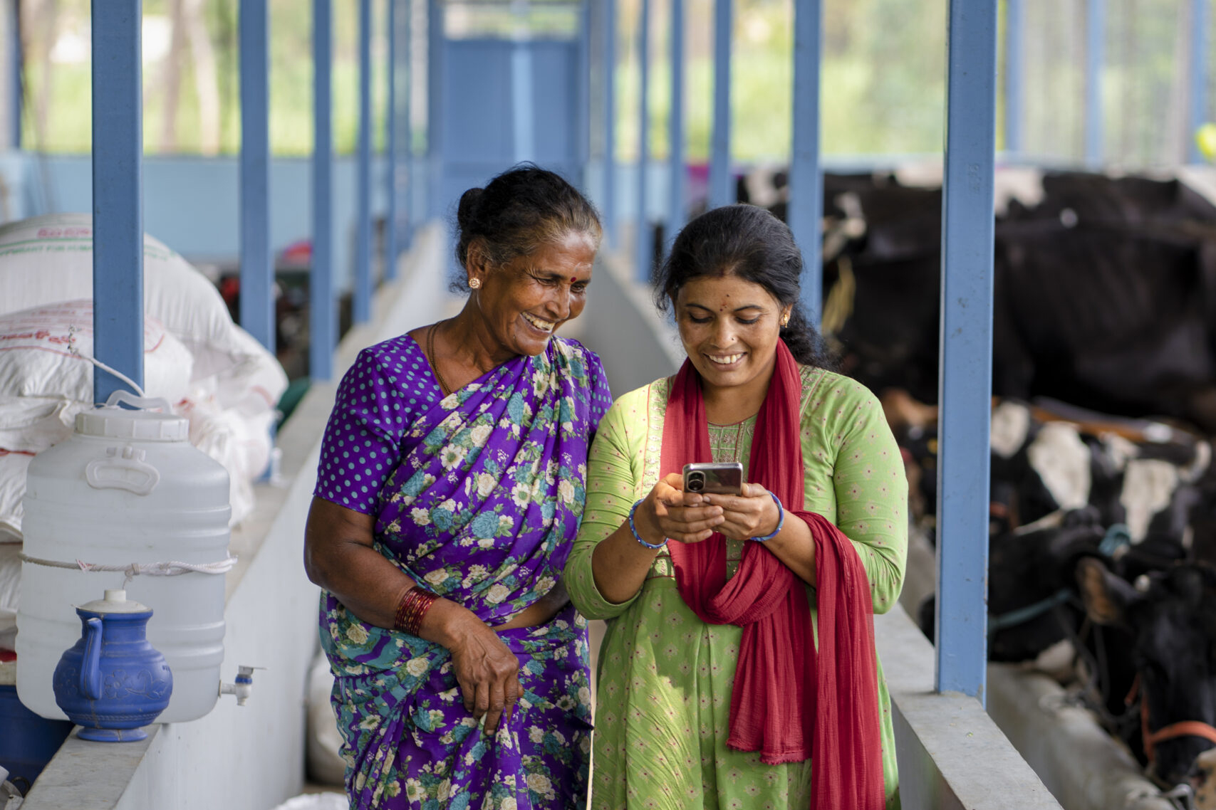 Clients of Accion partner Dvara KGFS in India