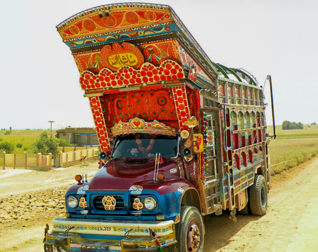 truck in Pakistan